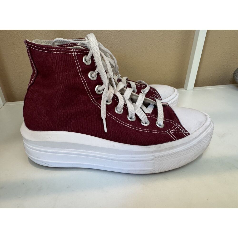 Converse High Top Maroon